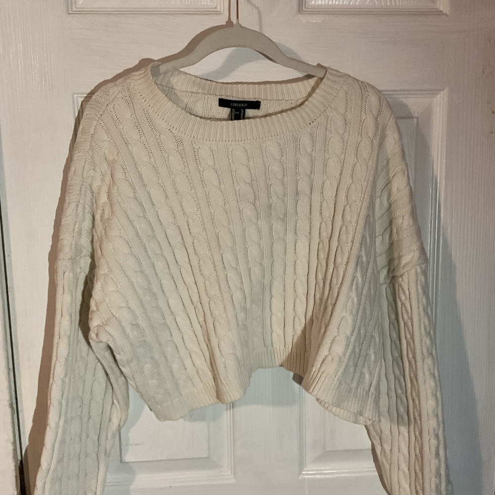 White sweater